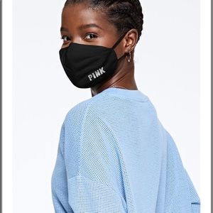 PINK Brand Face Mask( Never Opened )Free Sanitizer